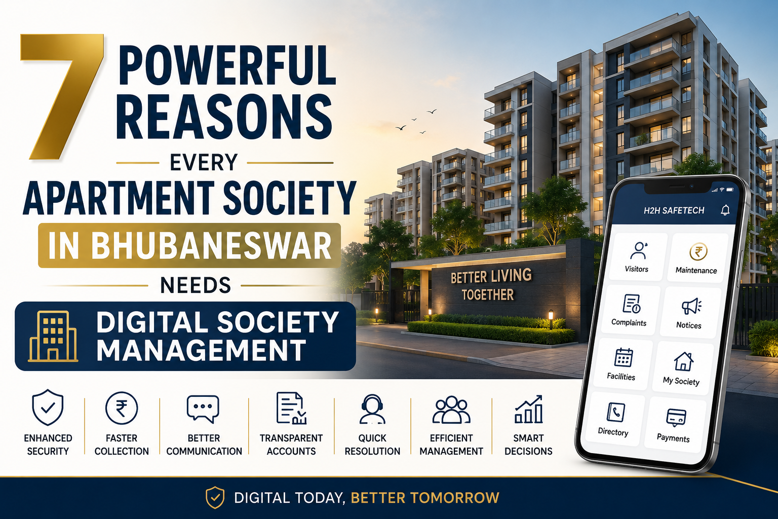 7 Powerful Reasons Every Apartment Society in Bhubaneswar Needs Digital Society Management in 2026